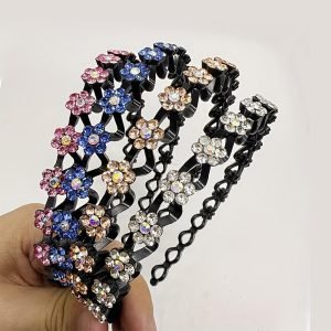 Flower Crystal Headbands for Women/Girls