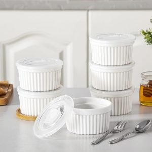 8 oz Ramekins with Lid