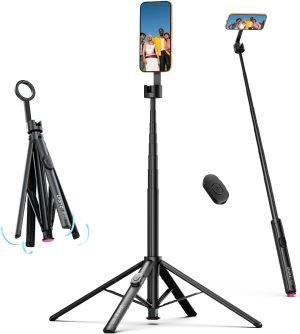 Auto Open Magnetic Phone Tripod