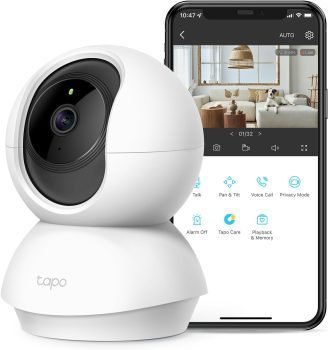 2K Indoor Pan/Tilt Wired Security Camera