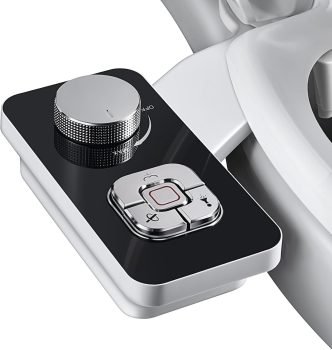 Non-Electric Cold Water Bidet Toilet Seat Attachment