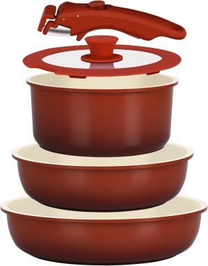 5PCS Pots and Pans Set