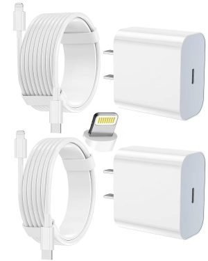 iPhone Charger Fast Charging – 2 Pack