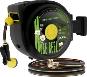 Retractable Garden Hose Reel