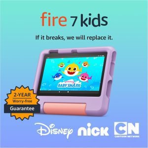 Amazon Fire 7 Kids Tablet (Newest Model) – Ages 3–7