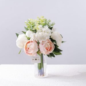 Packs Peonies Artificial Flowers