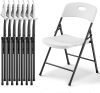 Folding Chairs 8 Pack 