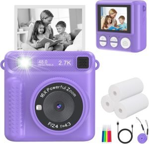 Kids Camera Instant Print