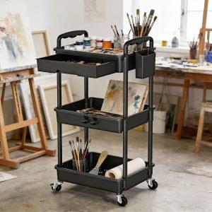 3 Tier Rolling Storage Carts