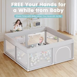 Baby Playpen 50×50 Inch