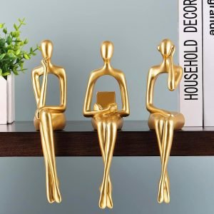 Resin Thinker Statues Decor