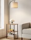 Floor Lamp with Table