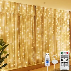 300LED Fairy Curtain Lights