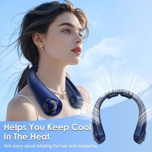 Portable Lightweight Neck Fan with Neck Support 
