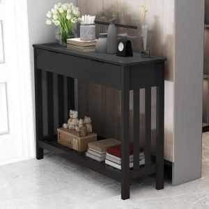 Black Entryway Table