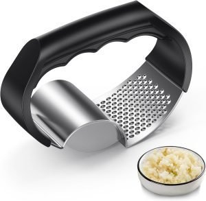 Stainless Steel Garlic Crusher