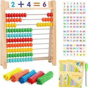 Wooden Abacus Set