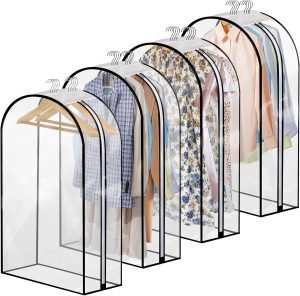 4 Pack Full Clear Garment Bags