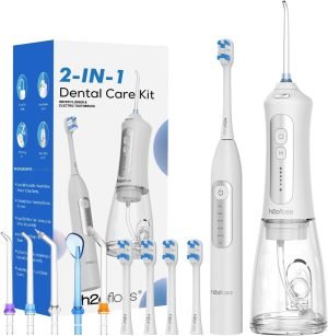 Toothbrush & Water Flosser Combo