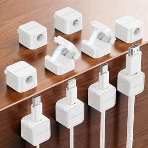 10-Pack 2026 Upgraded Cord Organizer Magnetic Cable Clips