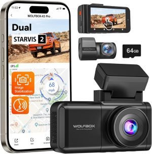 X3 PRO Dash Cam Front 