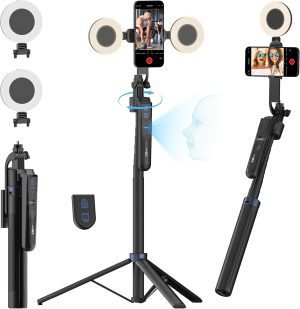 Auto Face Tracking Tripod 360° Rotation 
