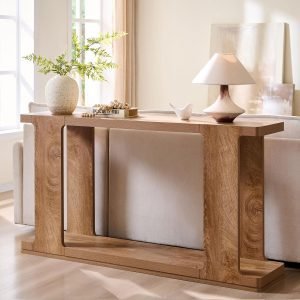 63 Inch Modern Entryway Console Table