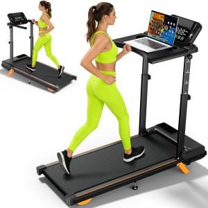 Walking Pad Treadmill with Desk