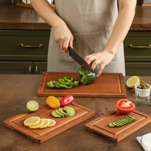 Bamboo Cutting Board Set of 3