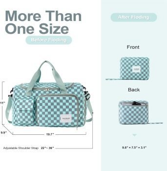 Kids Foldable Duffle Bag