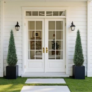 Artificial Cedar Topiary Trees