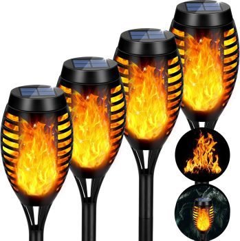 Solar Lights Outdoor 4 Pack
