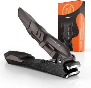 Nail Clippers for Men with Catcher