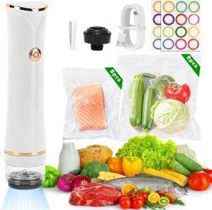 Compact Vacuum Sealer for Food Storage 