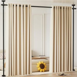 Room Divider Curtain Rod