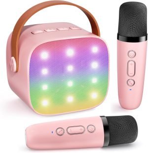 Mini Karaoke Machine Kids Microphone 