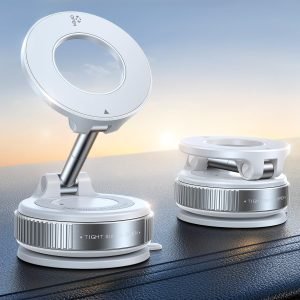 Vacuum Magnetic Car Phone Holder