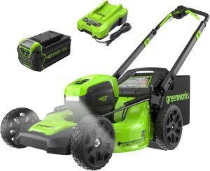 Greenworks 40V 21″  Cordless Lawn Mower