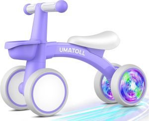 Umatoll Colorful Lighting Baby Balance Bike