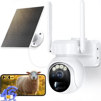 4G LTE Cellular Security Camera