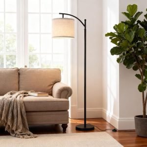 Arc Floor Lamp with 3 Color Temperatures