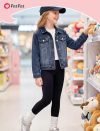 PATPAT Girl’s Basic Denim Jacket