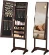 Mirror Jewelry Cabinet Armoire 