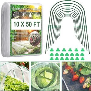 Garden Netting Kit, 10 x 50FT