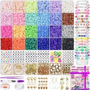 Clay Beads Bracelet Making Kit