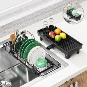 Expandable Dish Drying Rack