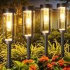 Solar Pathway Lights Outdoor 6 Pack