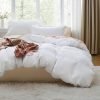 Bedsure White Duvet Cover King Size  3 Piece 