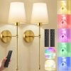 Wireless Wall Sconces Set