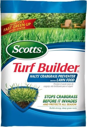 Scotts Turf Builder Halts Crabgrass Preventer with Lawn Food